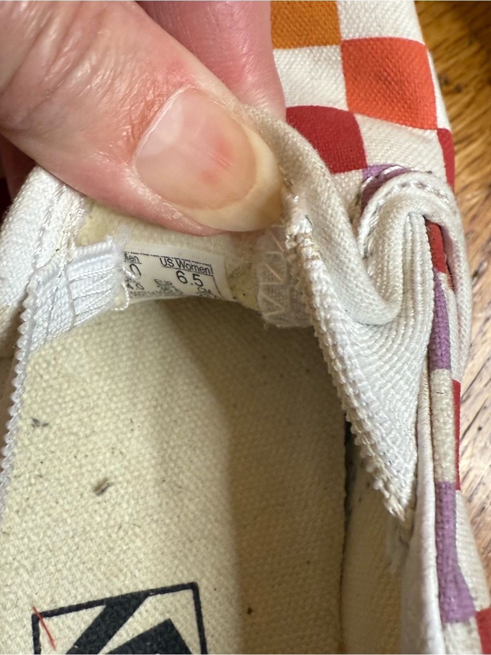 Vans ColorBlock Slip Ons - Picture 9 of 9